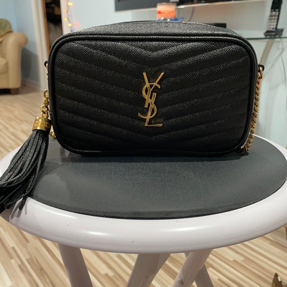Mini Lou Matelassé Leather Camera Bag